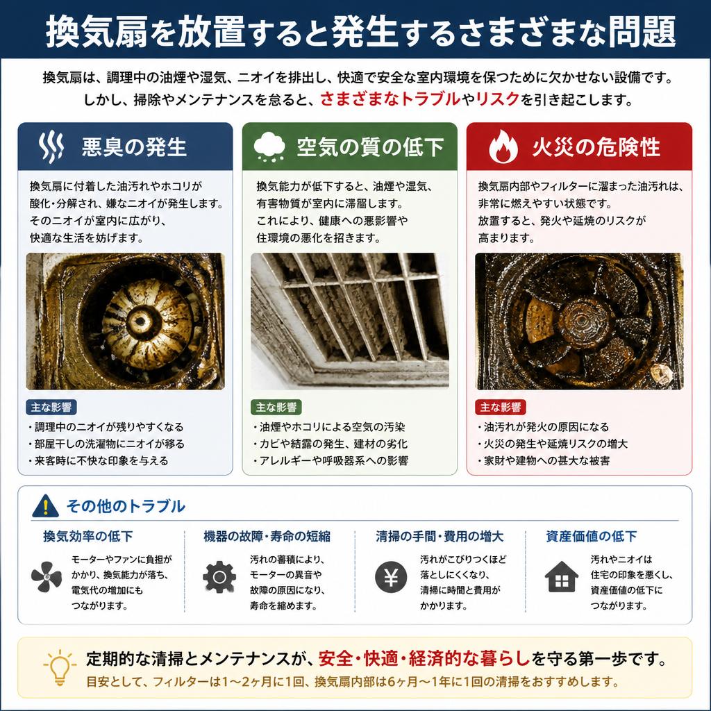 放置した結果のリスク