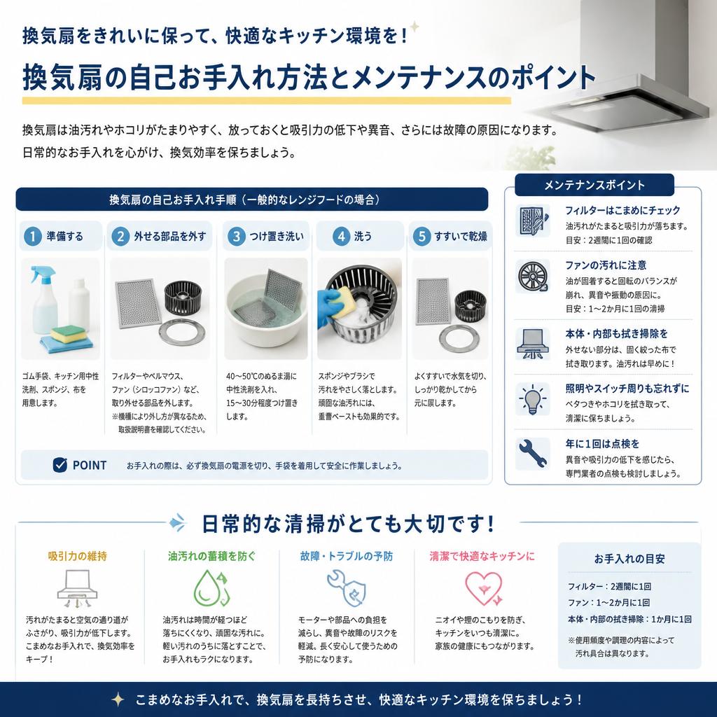 お手入れとメンテナンスの新習慣
